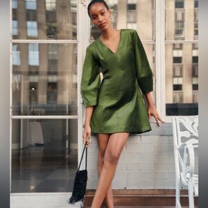 Green Velvet Mayson Dress